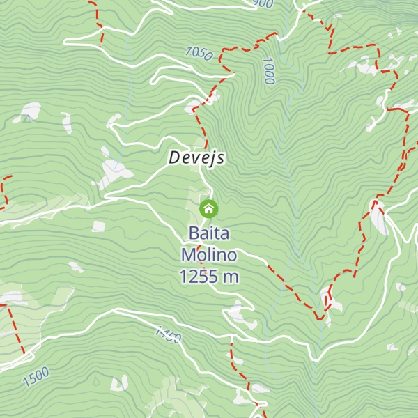 Map of Baita Molino