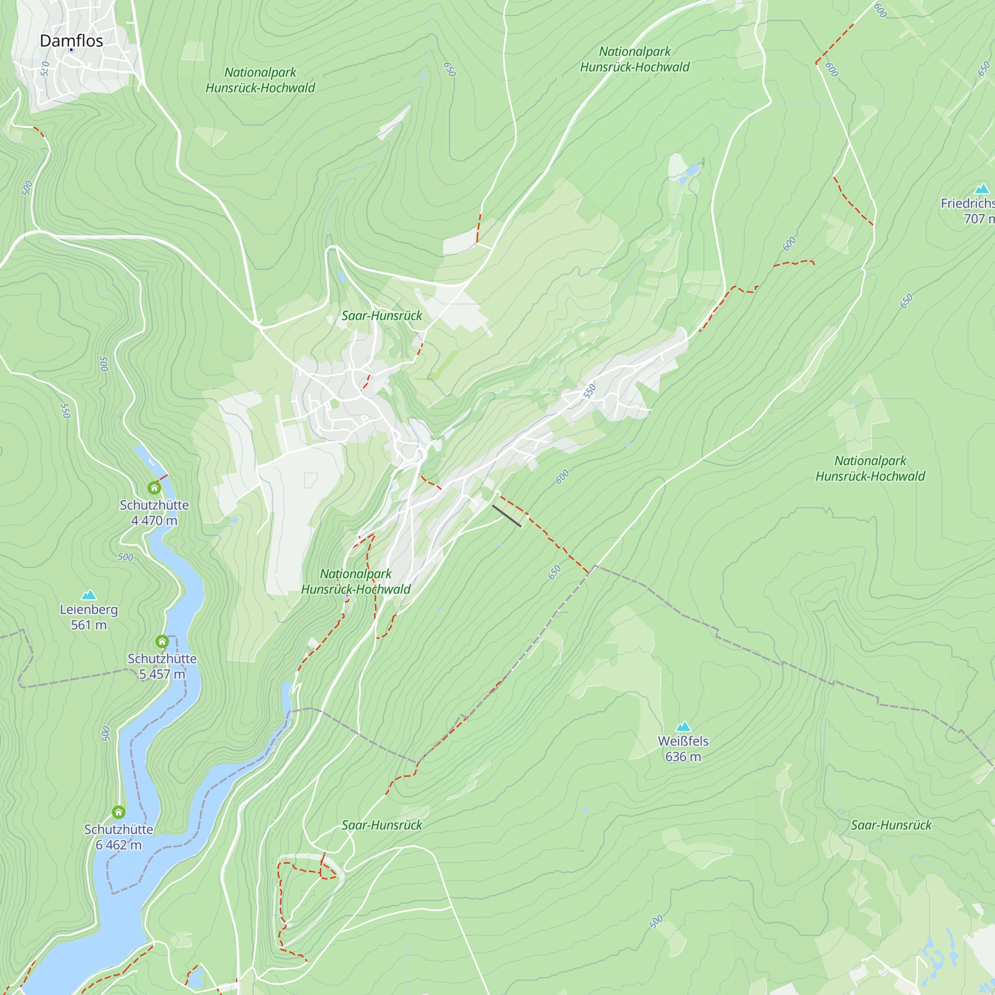 Skihütte Dollberg map