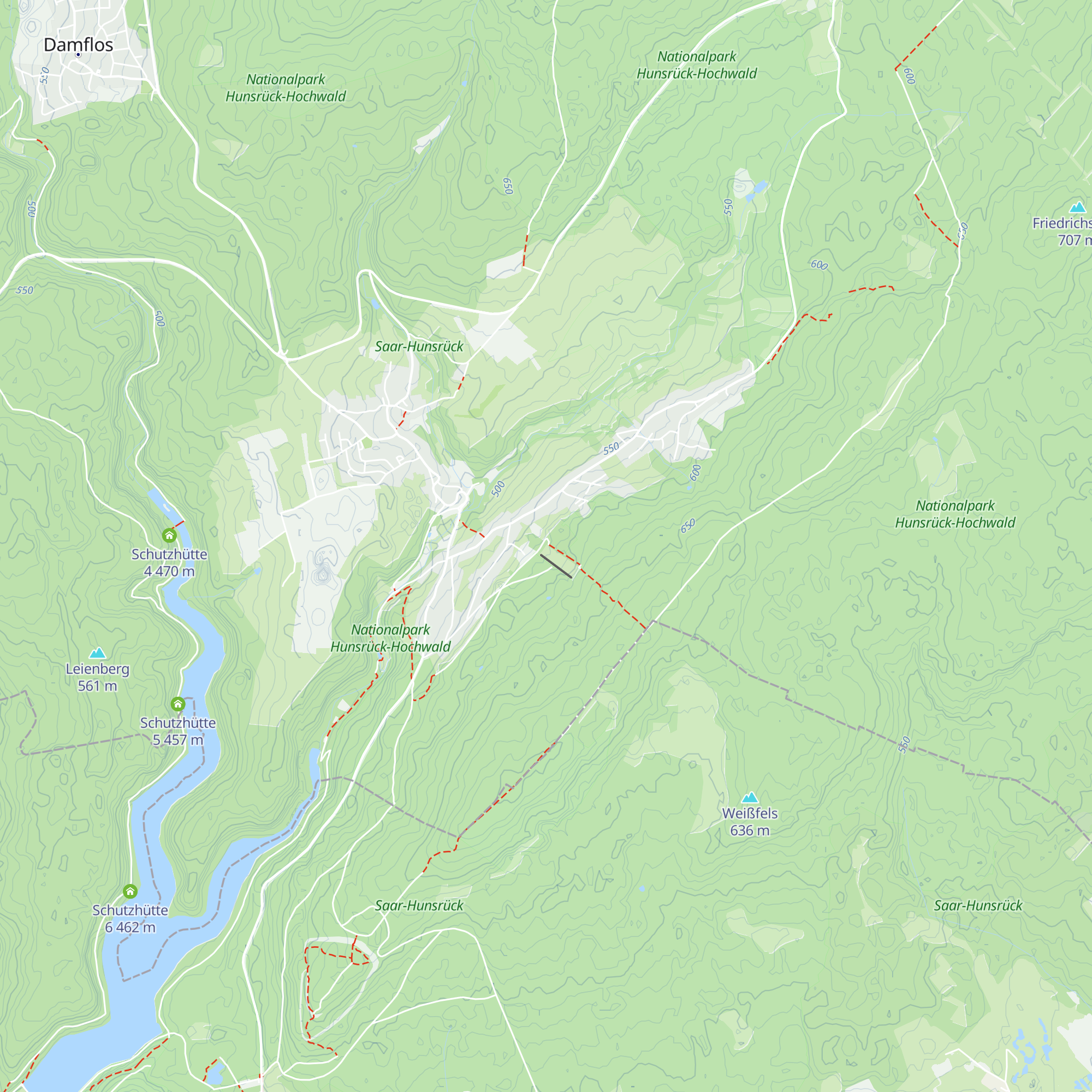 Skihütte Dollberg map