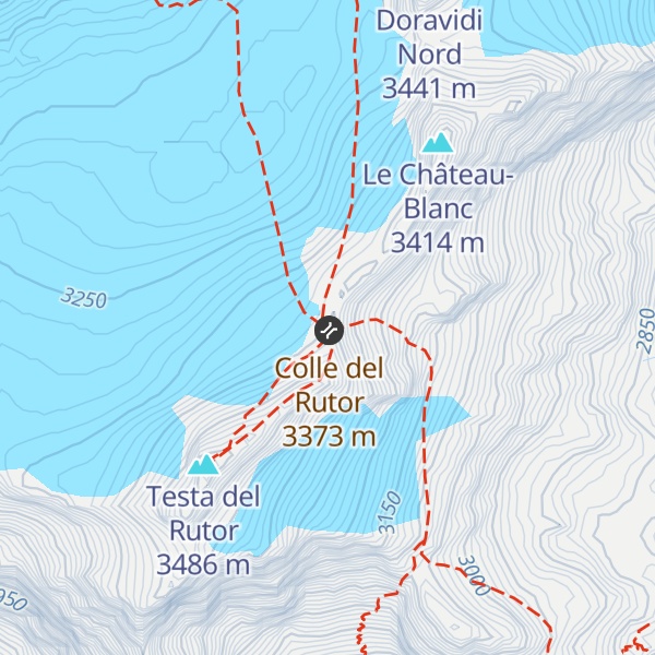 Map of Bivacco Edoardo Camardella