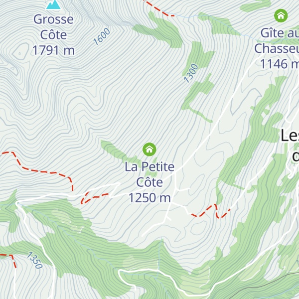 Map of La Petite Côte