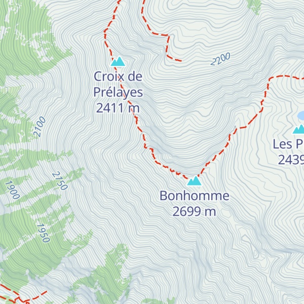 Map of Pointe Ronde