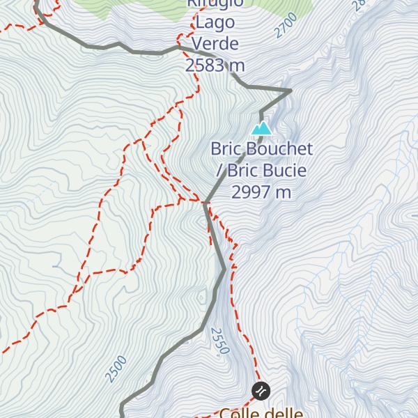 Map of Bivacco Nino Soardi