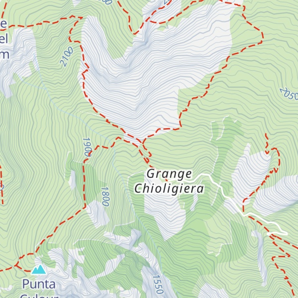 Map of Capanna Ussolo