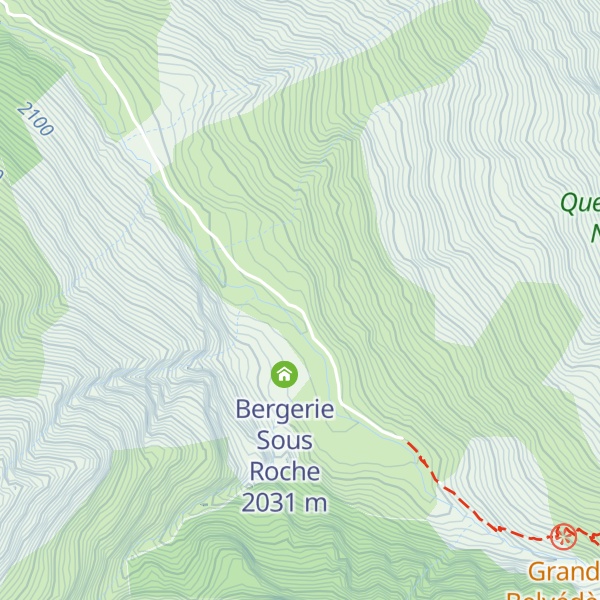 Map of Ancienne cabane des Douanes