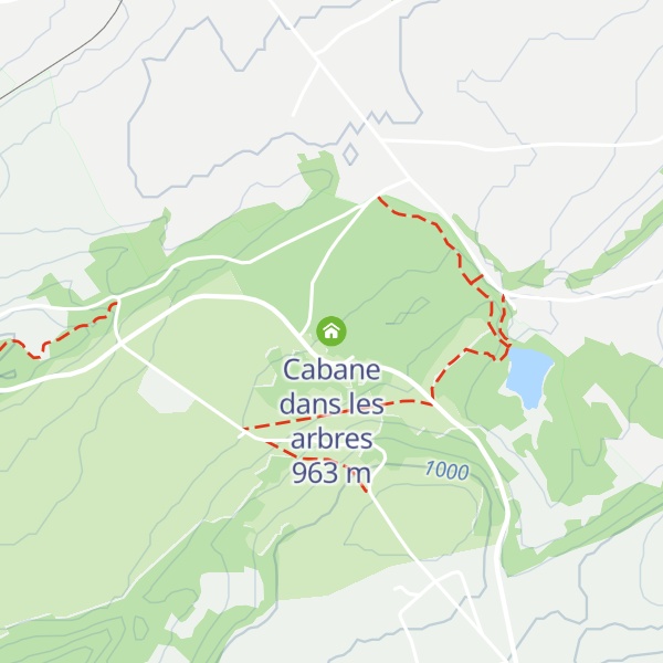 Map of Cabane dans les arbres