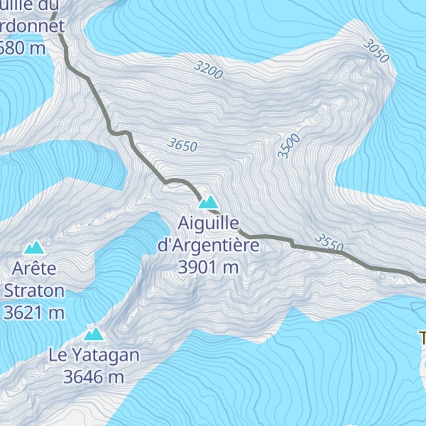 Map of Flèche Rousse