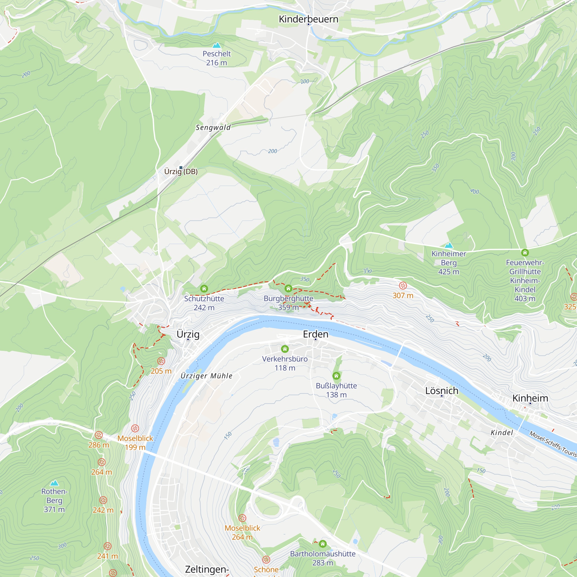 Burgberghütte map
