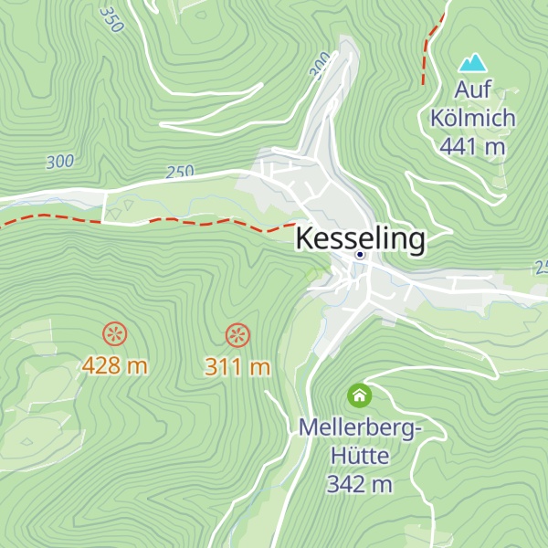 Map of Schulwald-Hütte