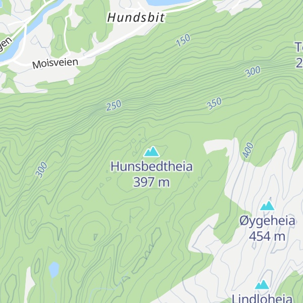 Map of Hunsbedtheia