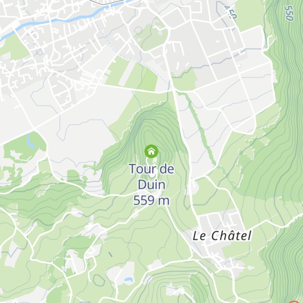 Map of Tour de Duin