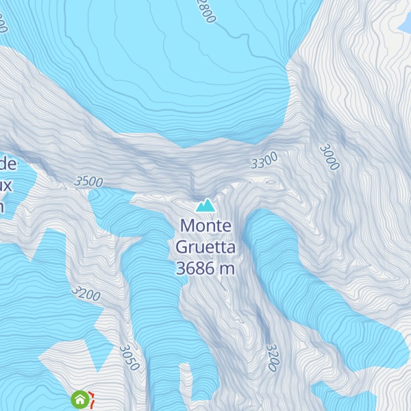 Map of Monte Gruetta