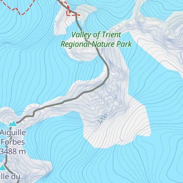 Map of Grande Fourche