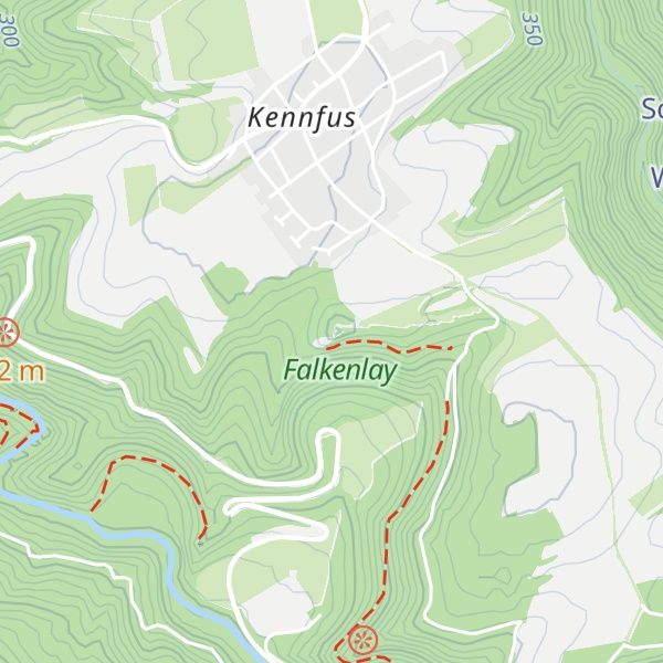 Map of Falkenlay-Hütte