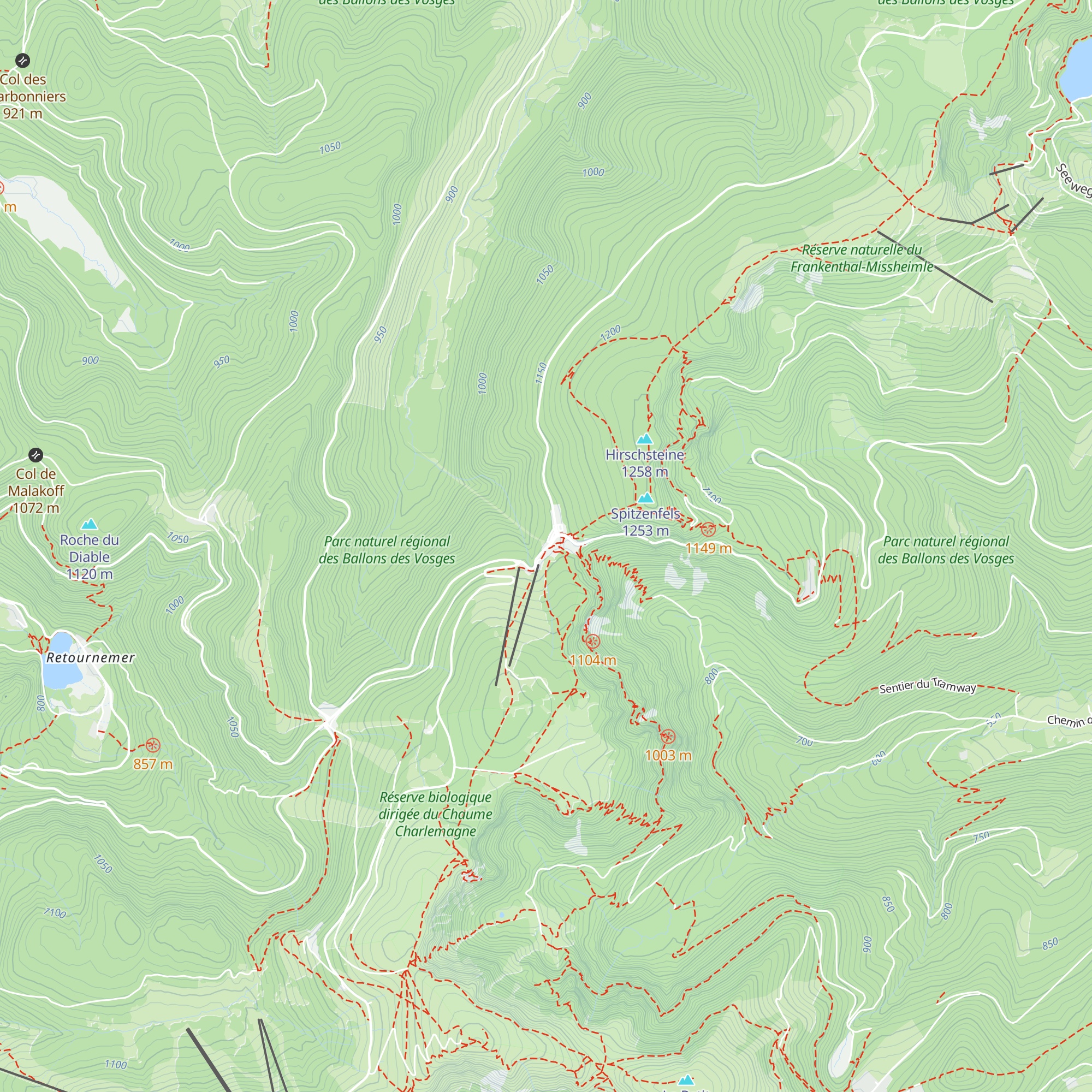 Brasserie de la Schlucht map