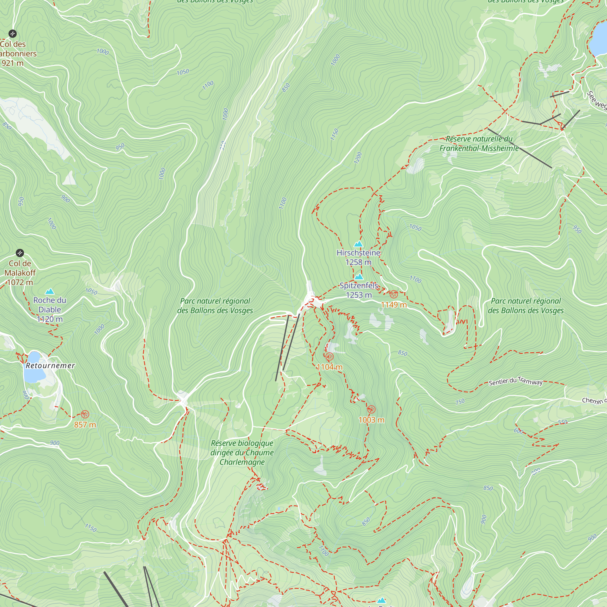 Brasserie de la Schlucht map