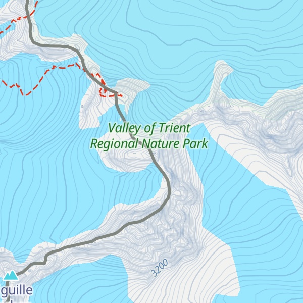 Map of Petite Fourche