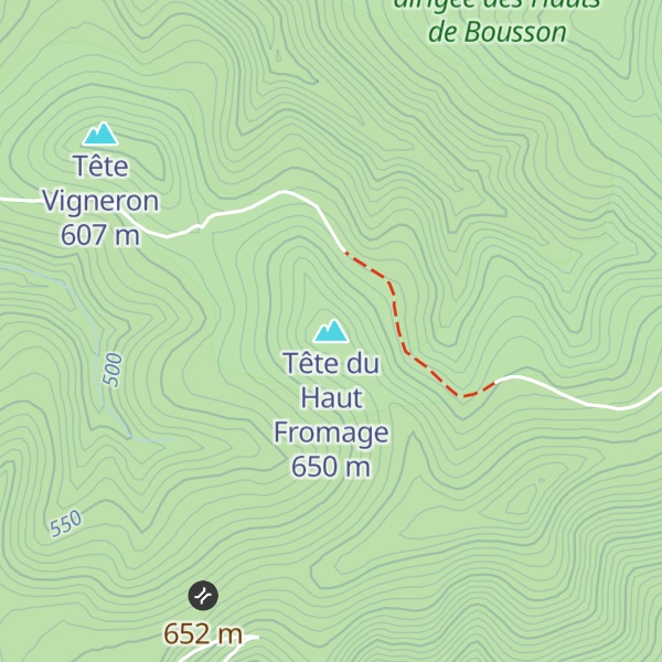Map of Tête du Haut Fromage