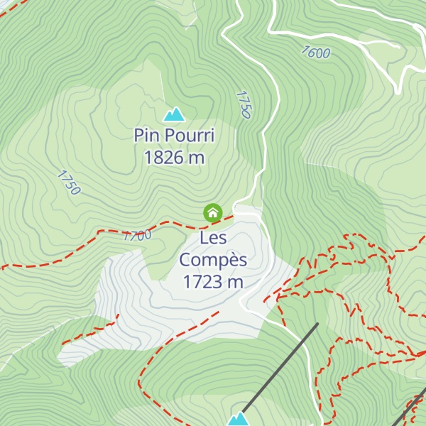 Map of Les Compès