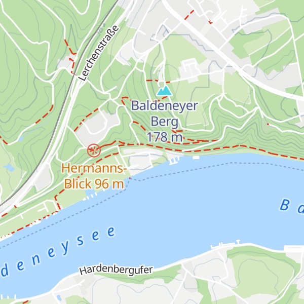 Map of Schloss Baldeney