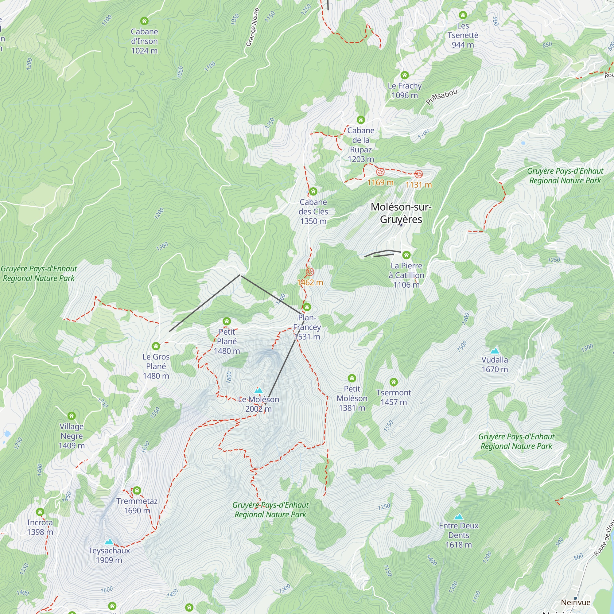 Plan-Francey map