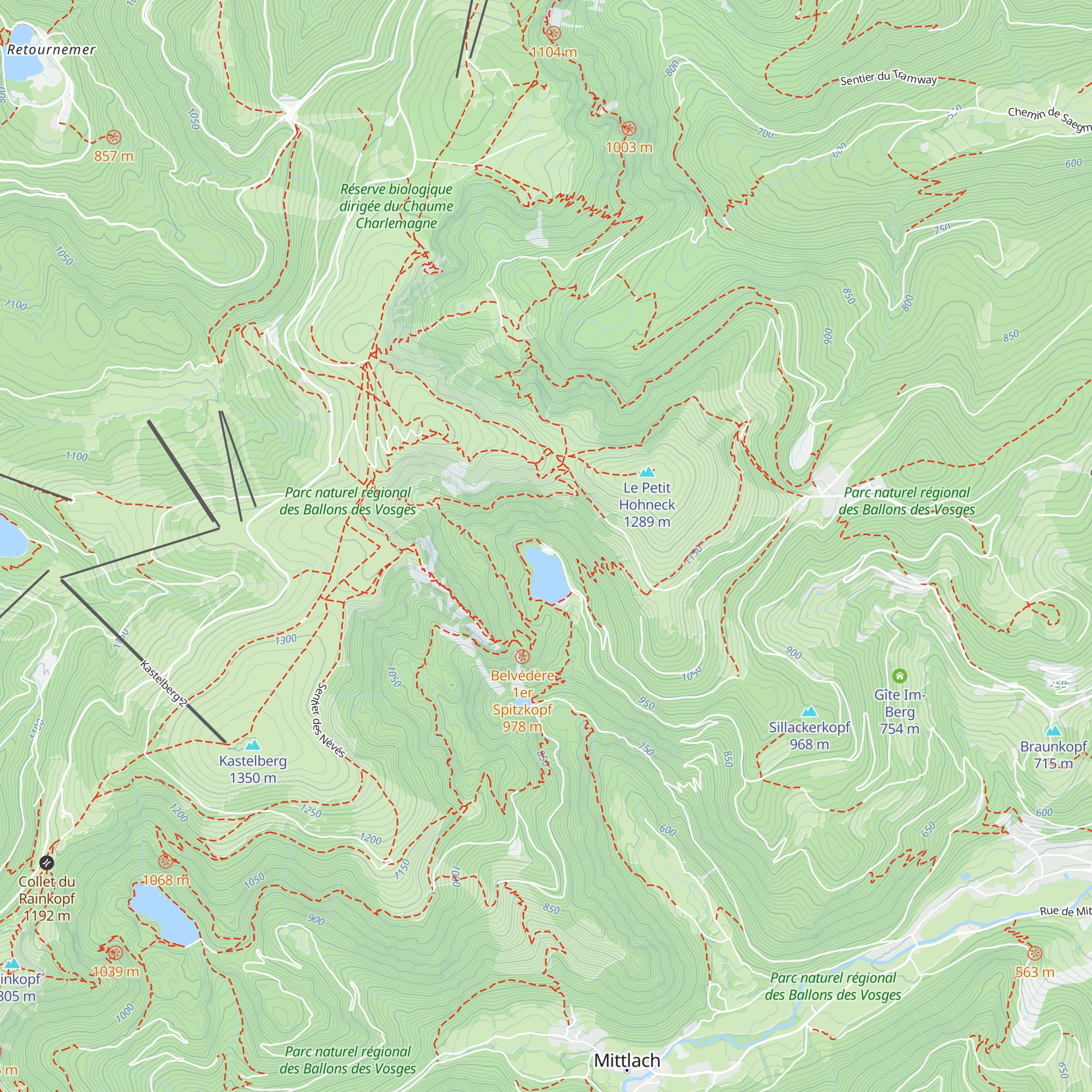 Refuge des Vosges Trotters Colmar map