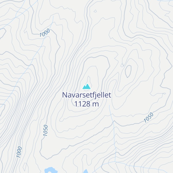Map of Navarsetfjellet