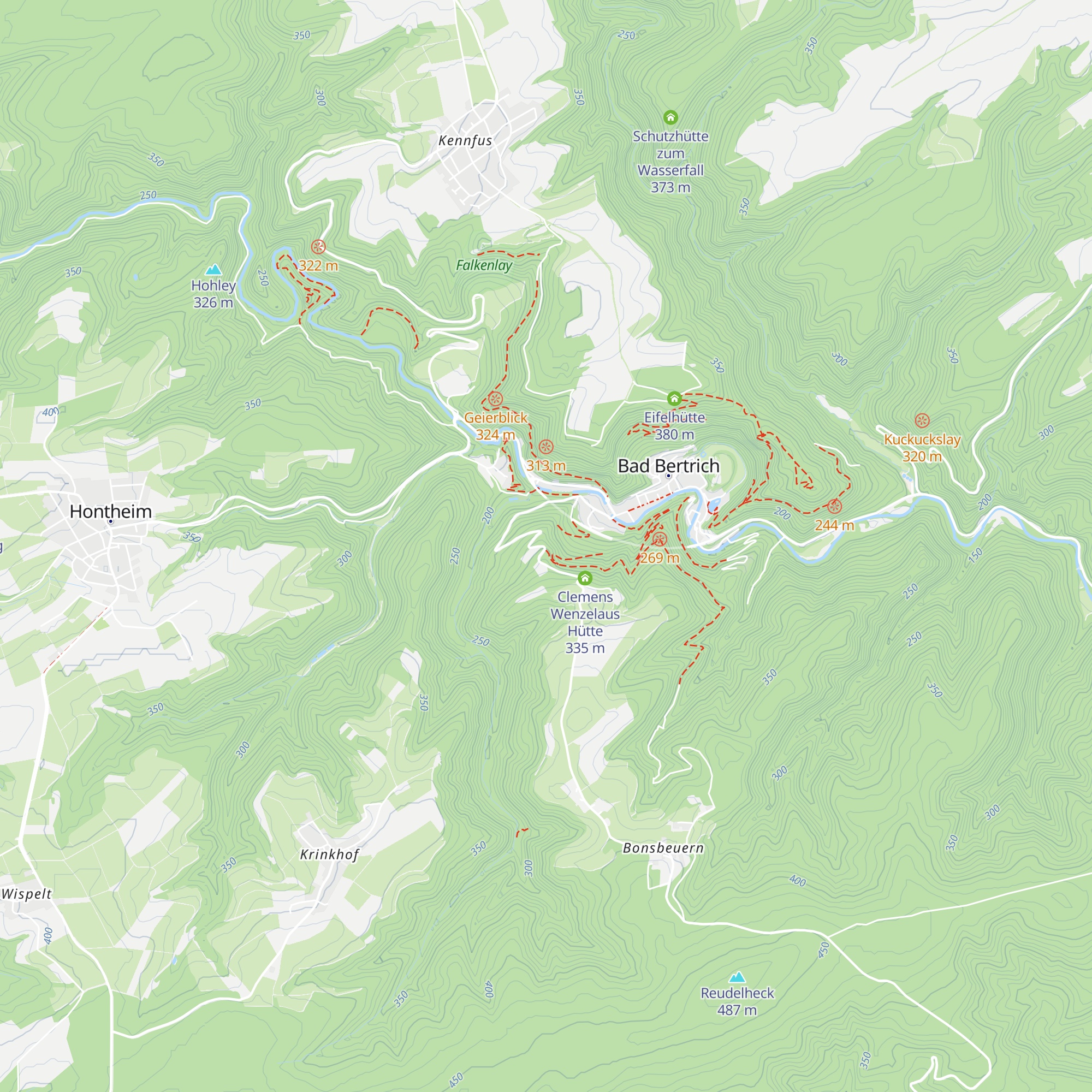 Schutzhütte map