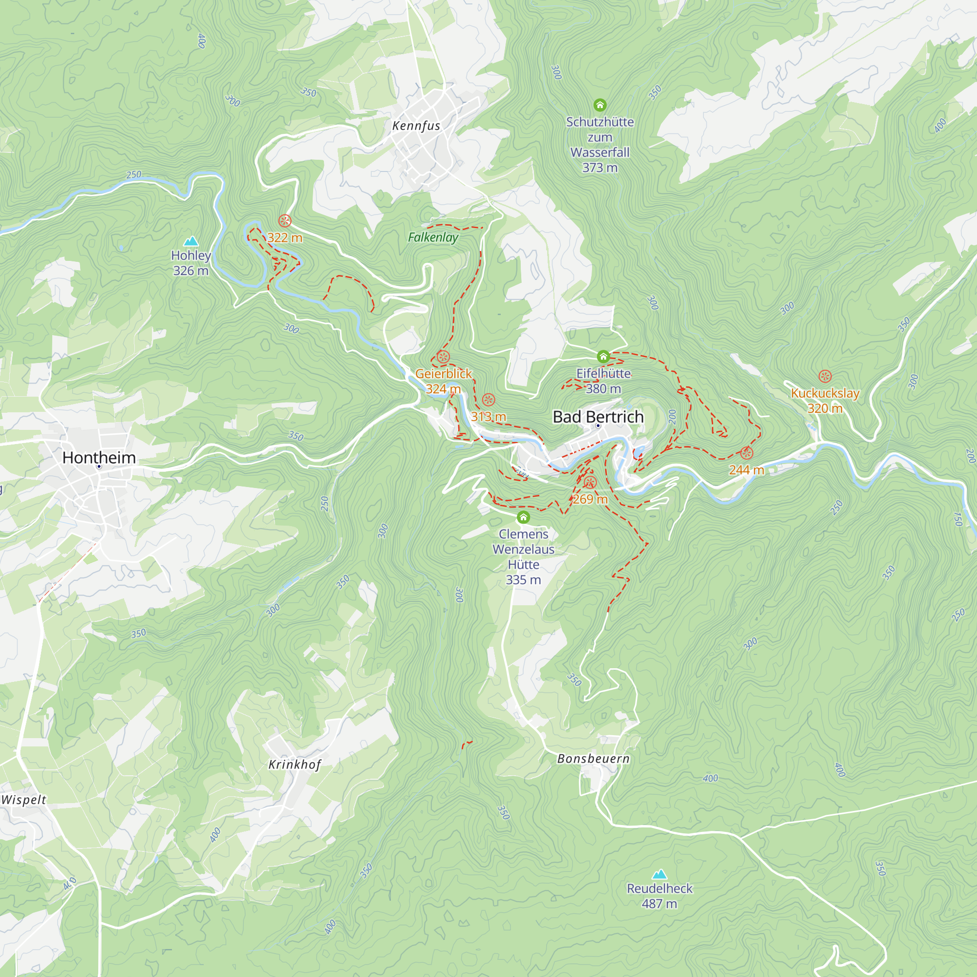 Schutzhütte map