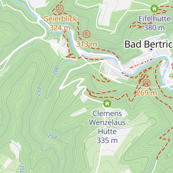 Map of Schutzhütte
