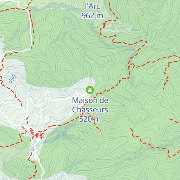 Map of Maison de Chasseurs