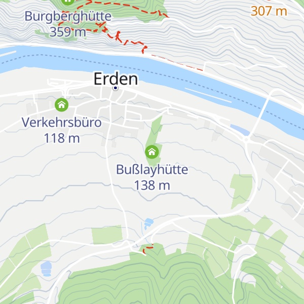 Map of Bußlayhütte