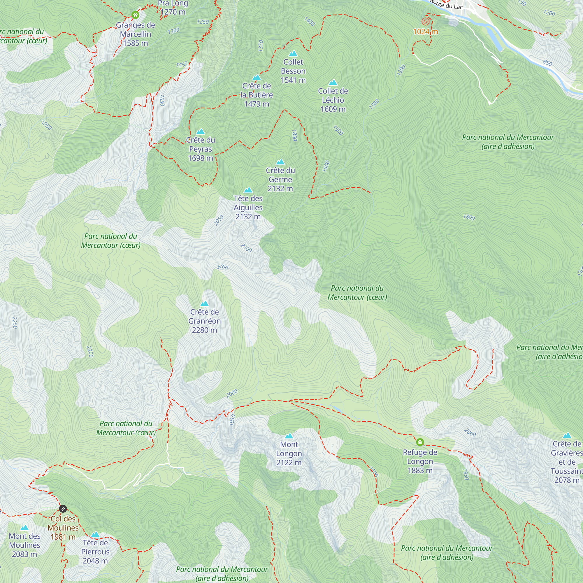 Abri militaire en tôle map