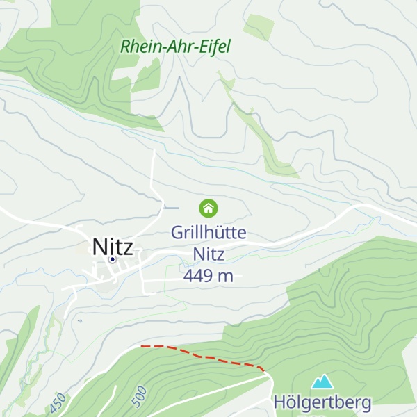 Map of Grillhütte Nitz