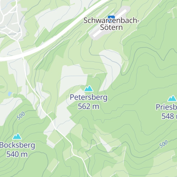 Map of Petersberg