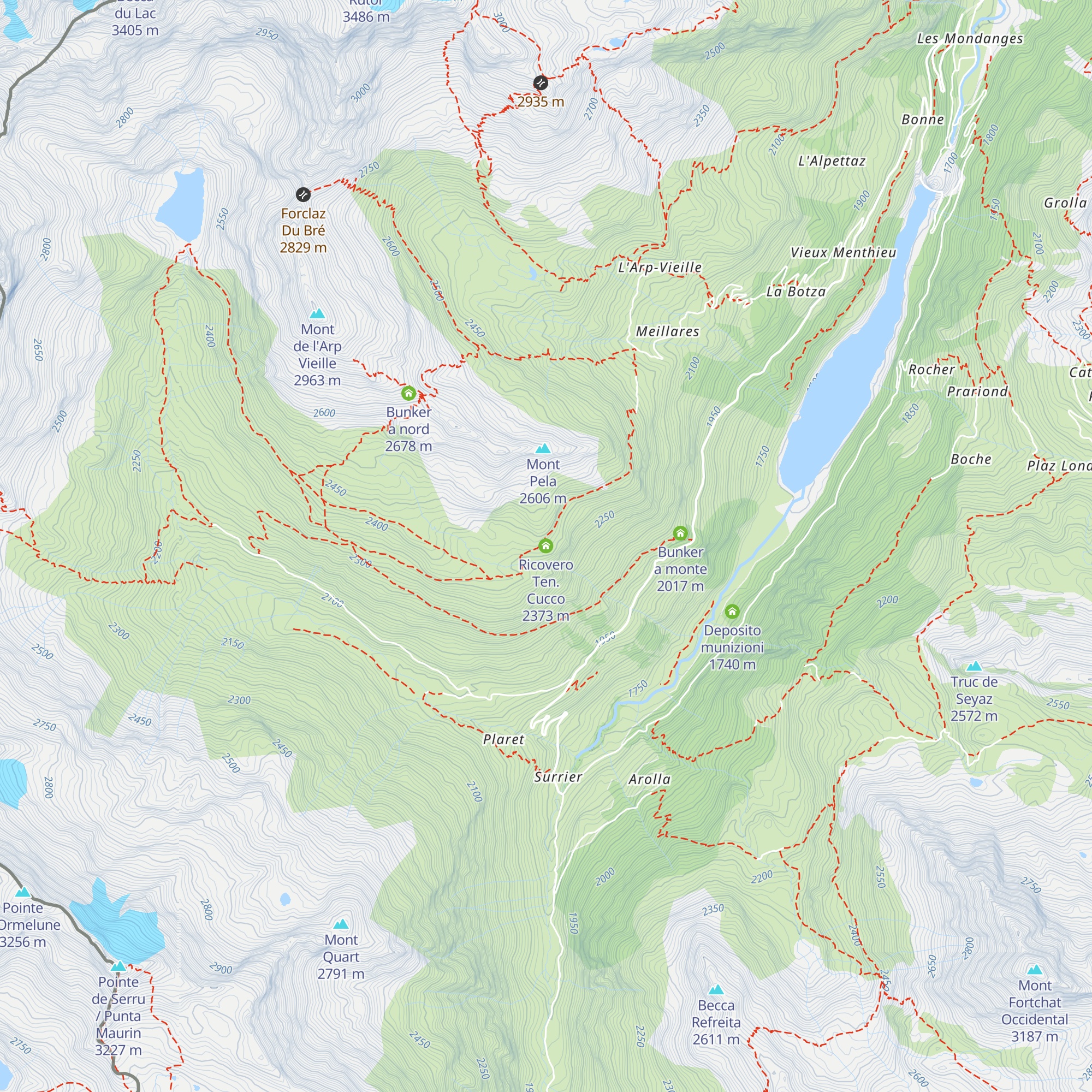 Ricovero Ten. Cucco map