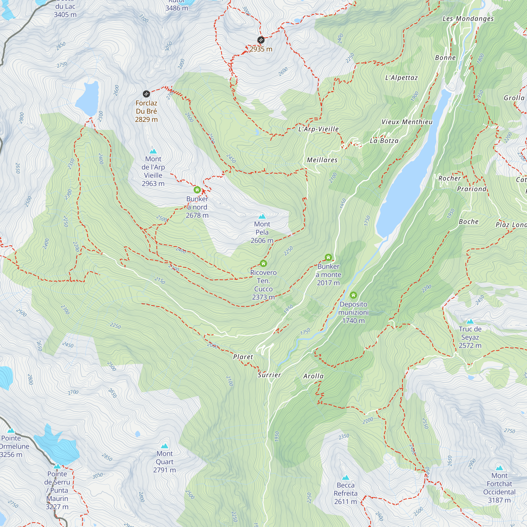 Ricovero Ten. Cucco map
