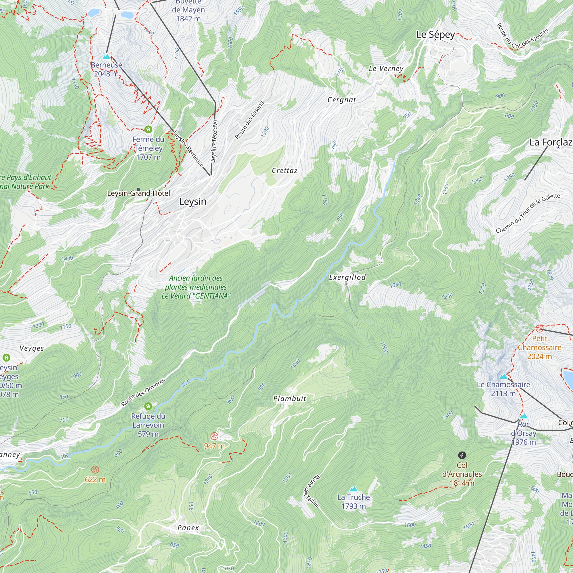Relais de Vuargny map