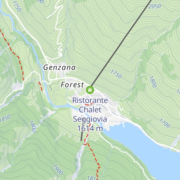 Map of Ristorante Chalet Seggiovia