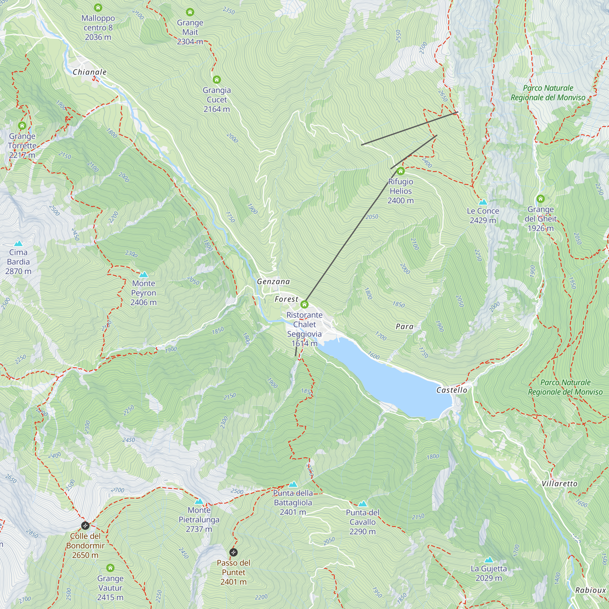 Ristorante Chalet Seggiovia map