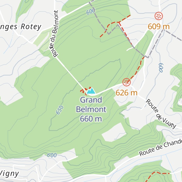 Map of Grand Belmont