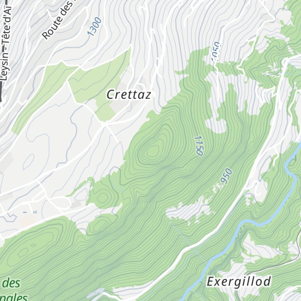 Map of Le Flot de Crête