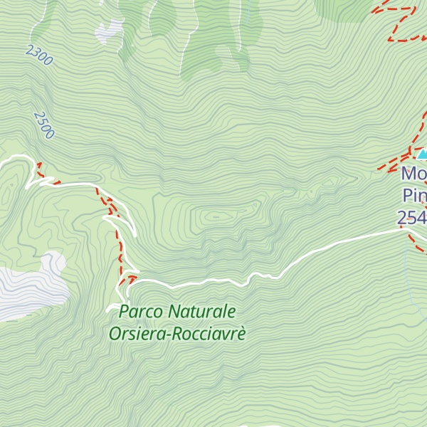 Map of Punta Fattiere