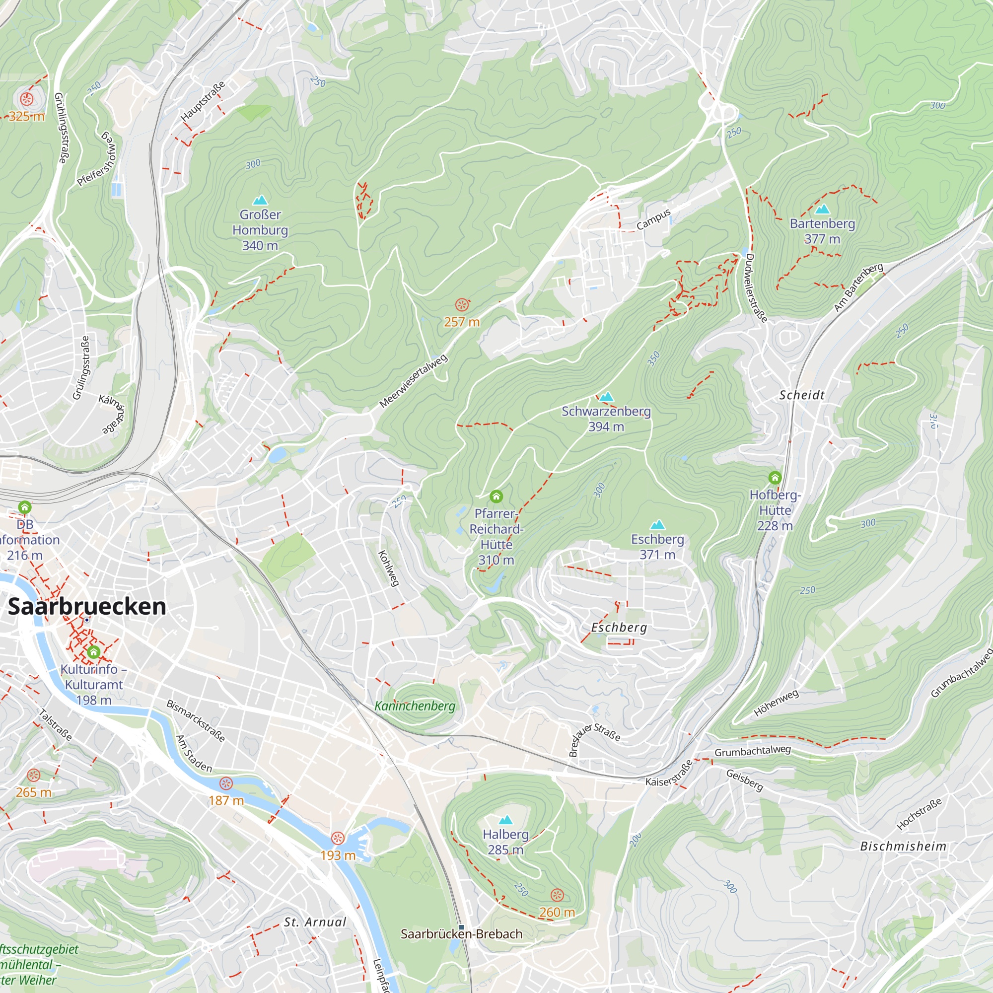 Pfarrer-Reichard-Hütte map