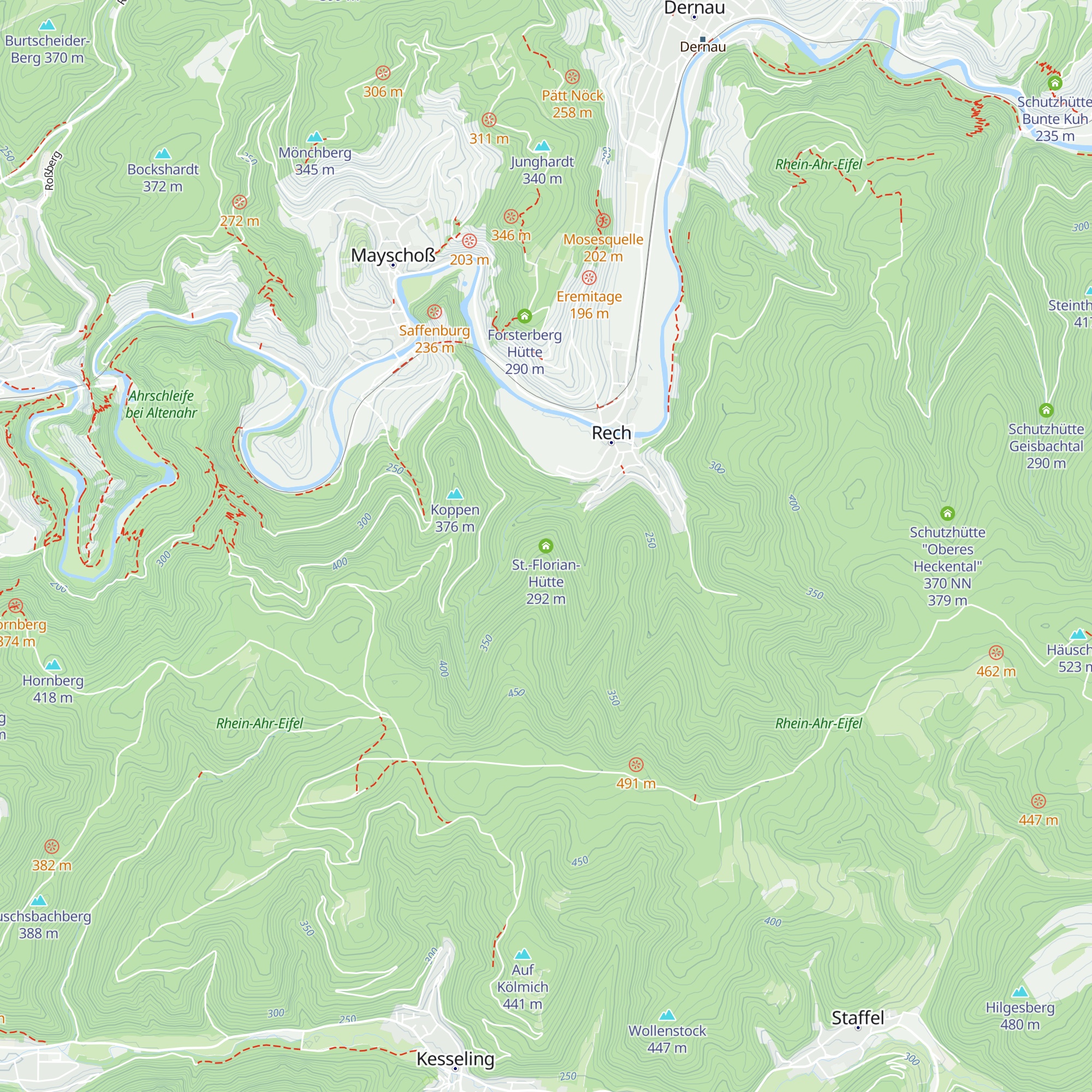St.-Florian-Hütte map