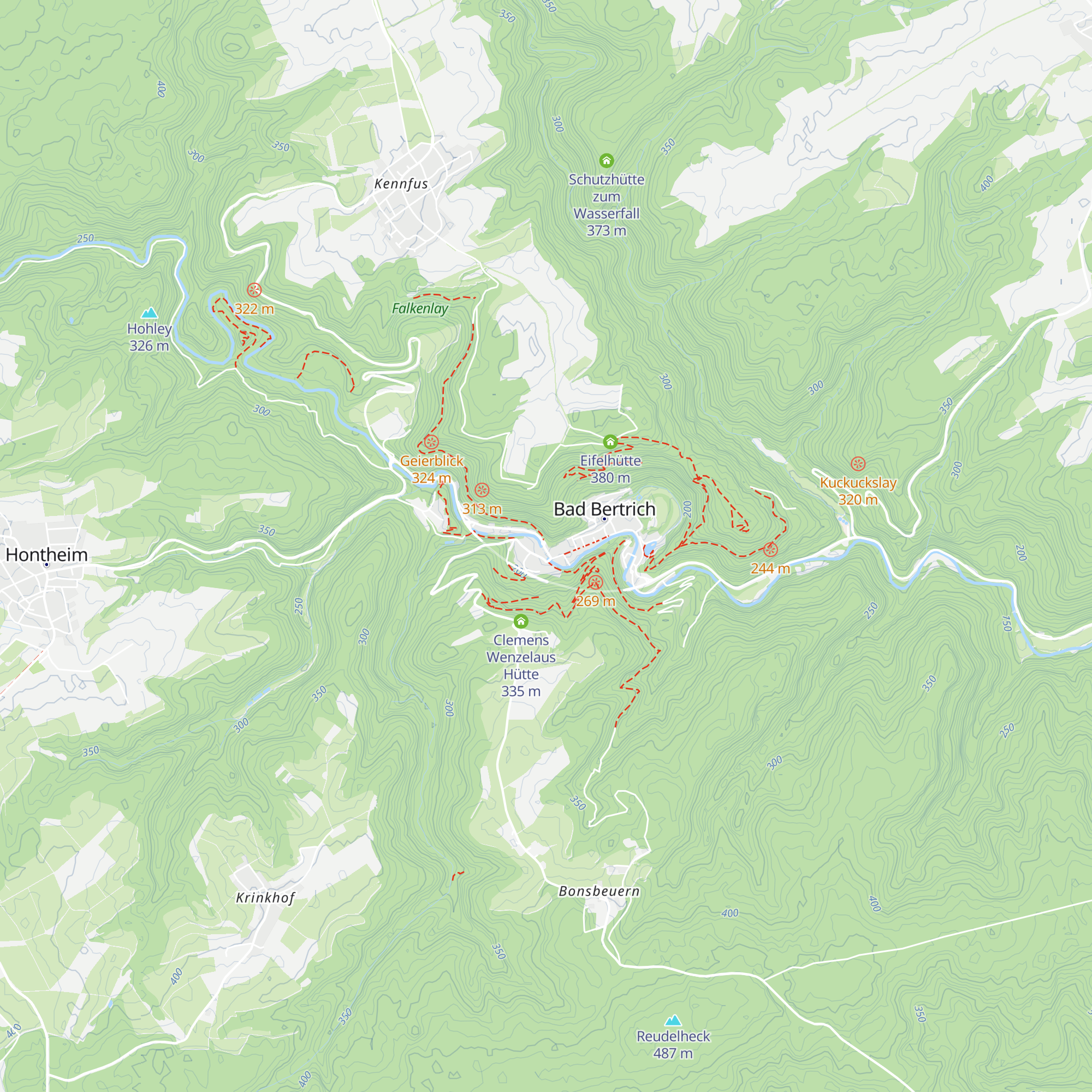 Touristik-Agentur Bad Bertrich GmbH map