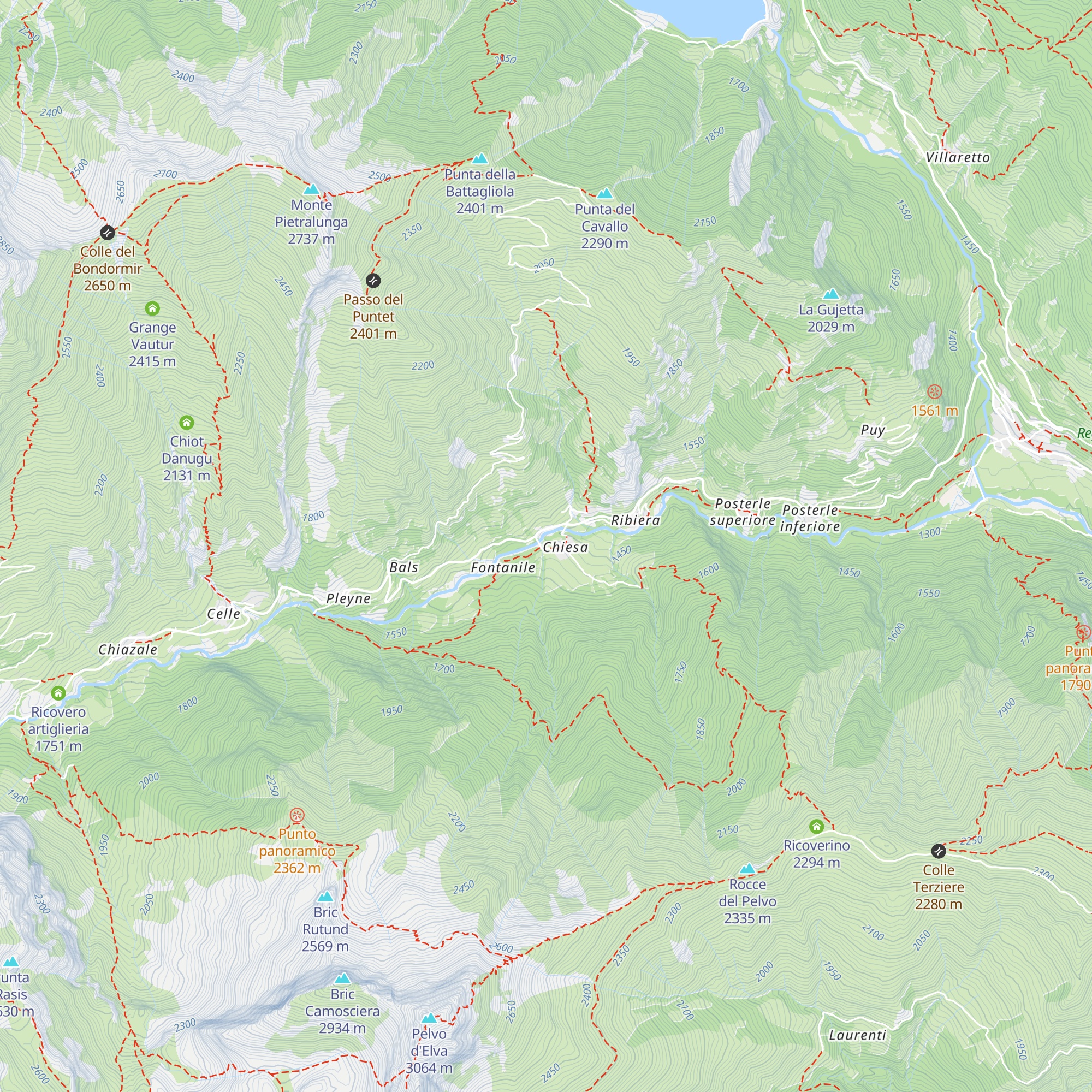 Posto Tappa GTA map