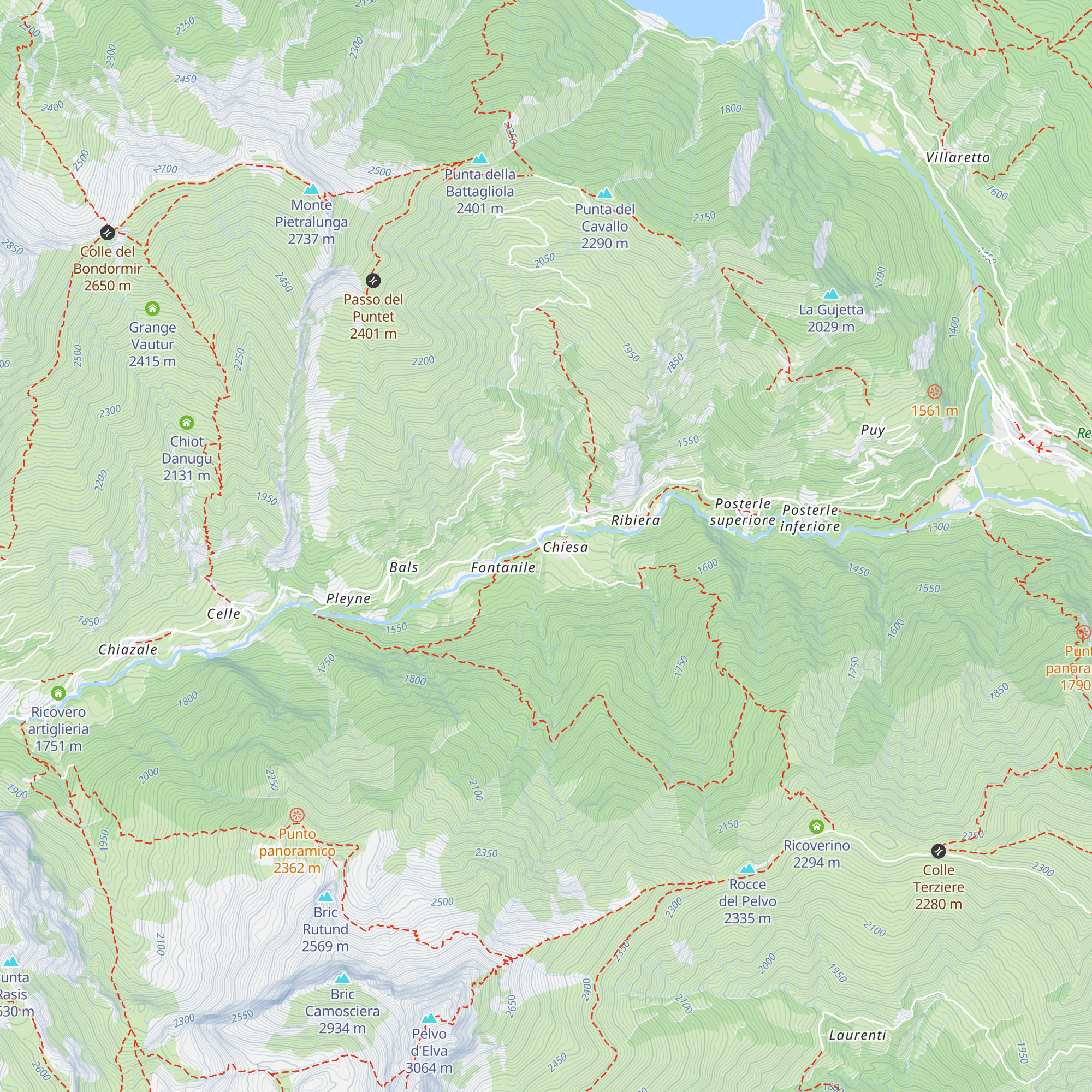 Posto Tappa GTA map
