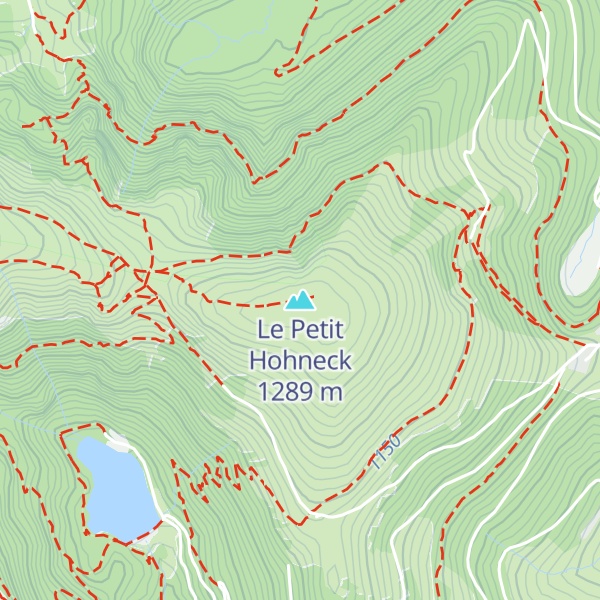 Map of Le Petit Hohneck