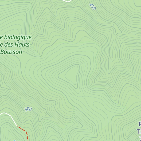 Map of Tête de Chrypodhé